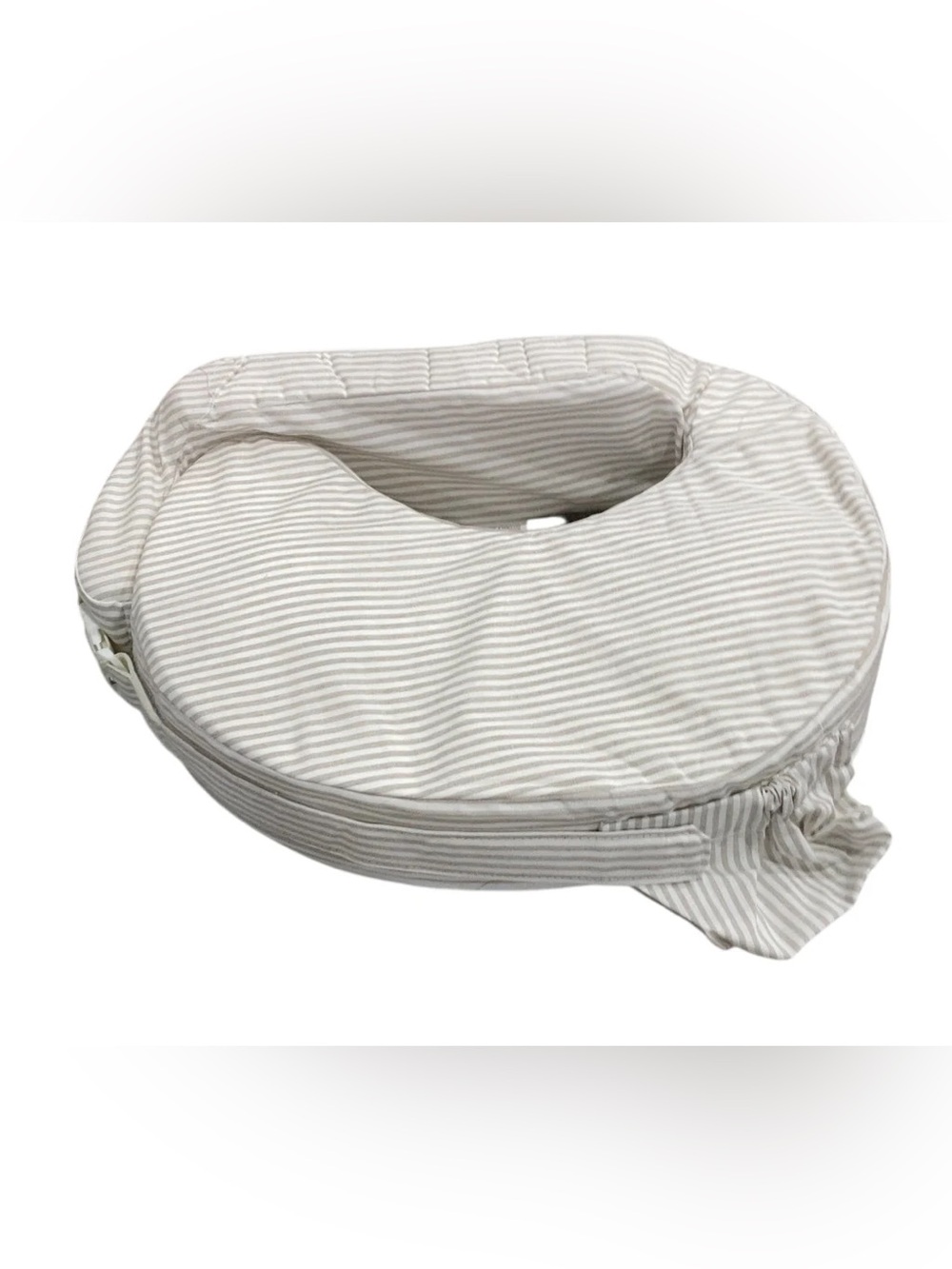 My Brest Friend Deluxe Nursing Pillow, Linen Stripe